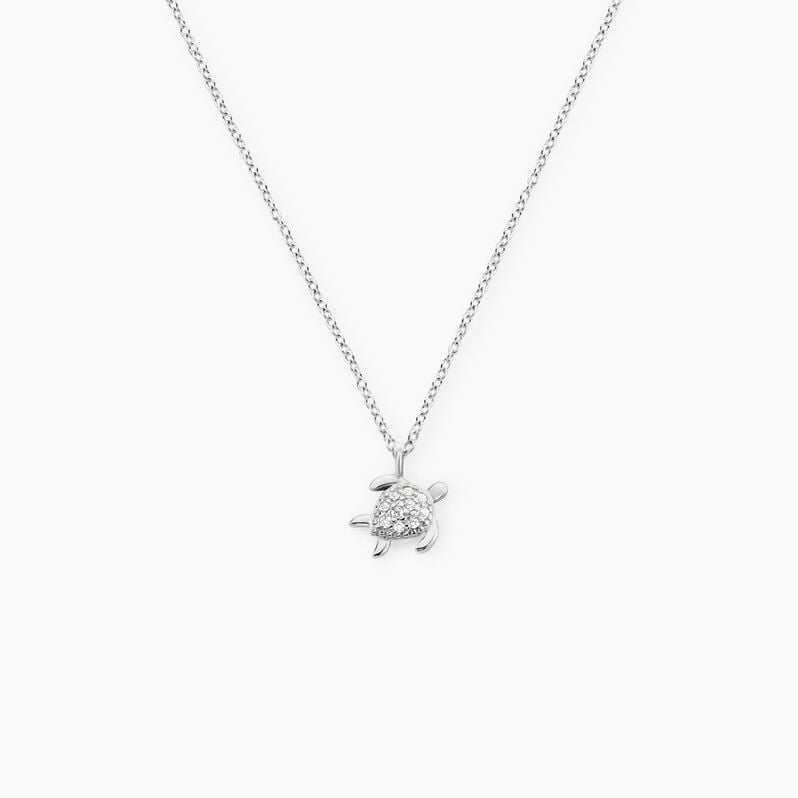 Collier Zoya Argent Weiss Oxyde De Zirconium - Spannringe Damen | OROVIVO