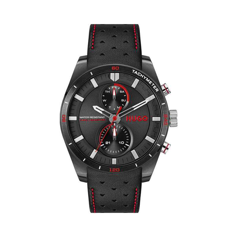 Montre Hugo Fast Noir - Spannringe Herren | OROVIVO