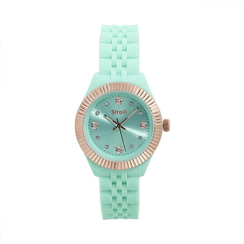 So Classy 3H acquamarina con cinturino acquamarina ipr - Spannringe Damen | OROVIVO