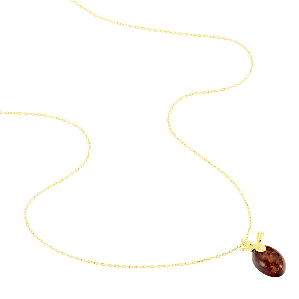 Kette Silber Gold Lyla Biene - Spannringe Damen | OROVIVO