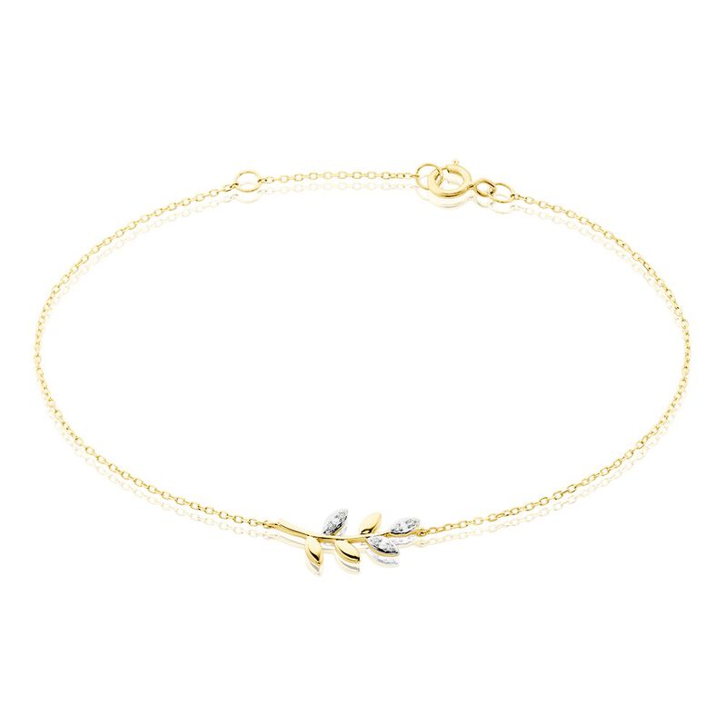 Bracelet Palmiro Or Jaune Diamant - Spannringe Damen | OROVIVO