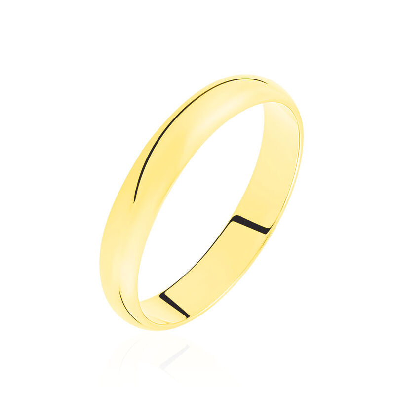 Alliance Aphroditia Demi Jonc Bombe Or Jaune - Spannringe Familie | OROVIVO