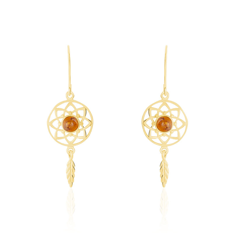 Ohrringe Silber Gold Lona - Spannringe Damen | OROVIVO
