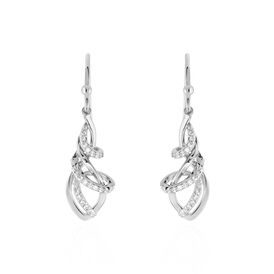 Damen Ohrhänger Lang Silber 925 Zirkonia - Ohrhänger Damen | OROVIVO
