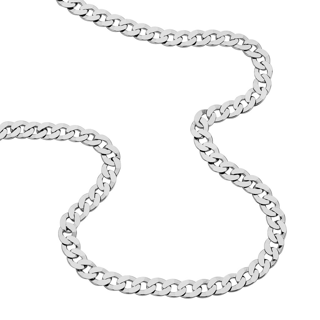 PANZER S Herren Kette Silber 925 B 7,7 mm