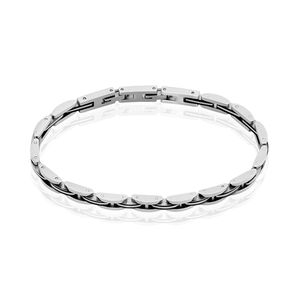 Herren Armband Edelstahl B 7,2 mm