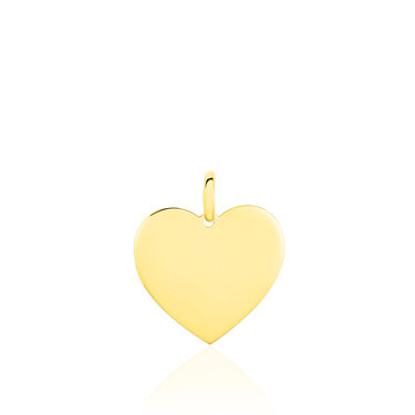 SIRONA Damen Anhänger Gold 375 (9 Karat) Herz