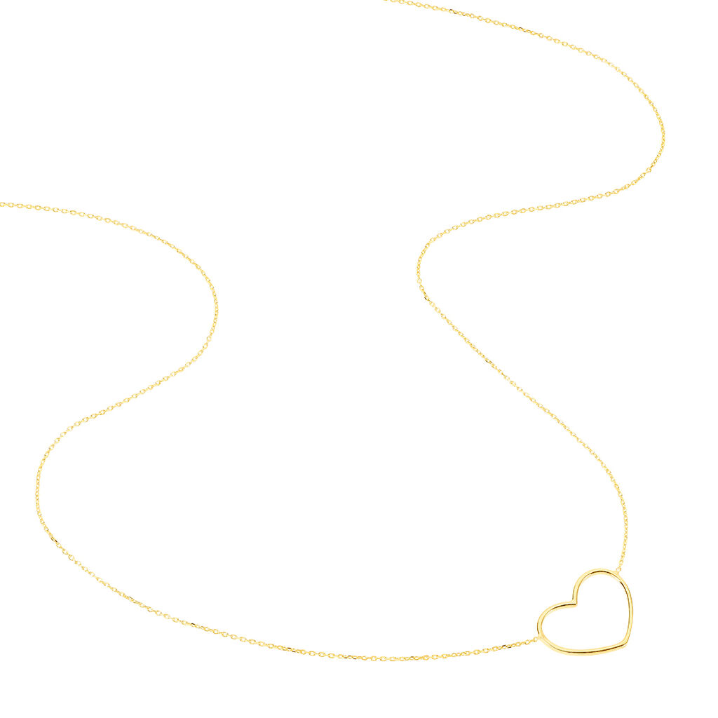 Halskette Gold 375 Herz - Halsketten Familie | OROVIVO