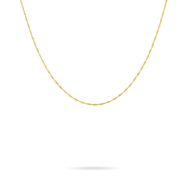Chaîne Nourimen Maille Singapour Or Jaune - Spannringe Damen | OROVIVO