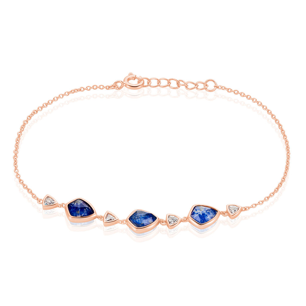 Damenarmband Silber 925 Rosé Vergoldet Zirkonia - Armbänder mit Anhänger Damen | OROVIVO