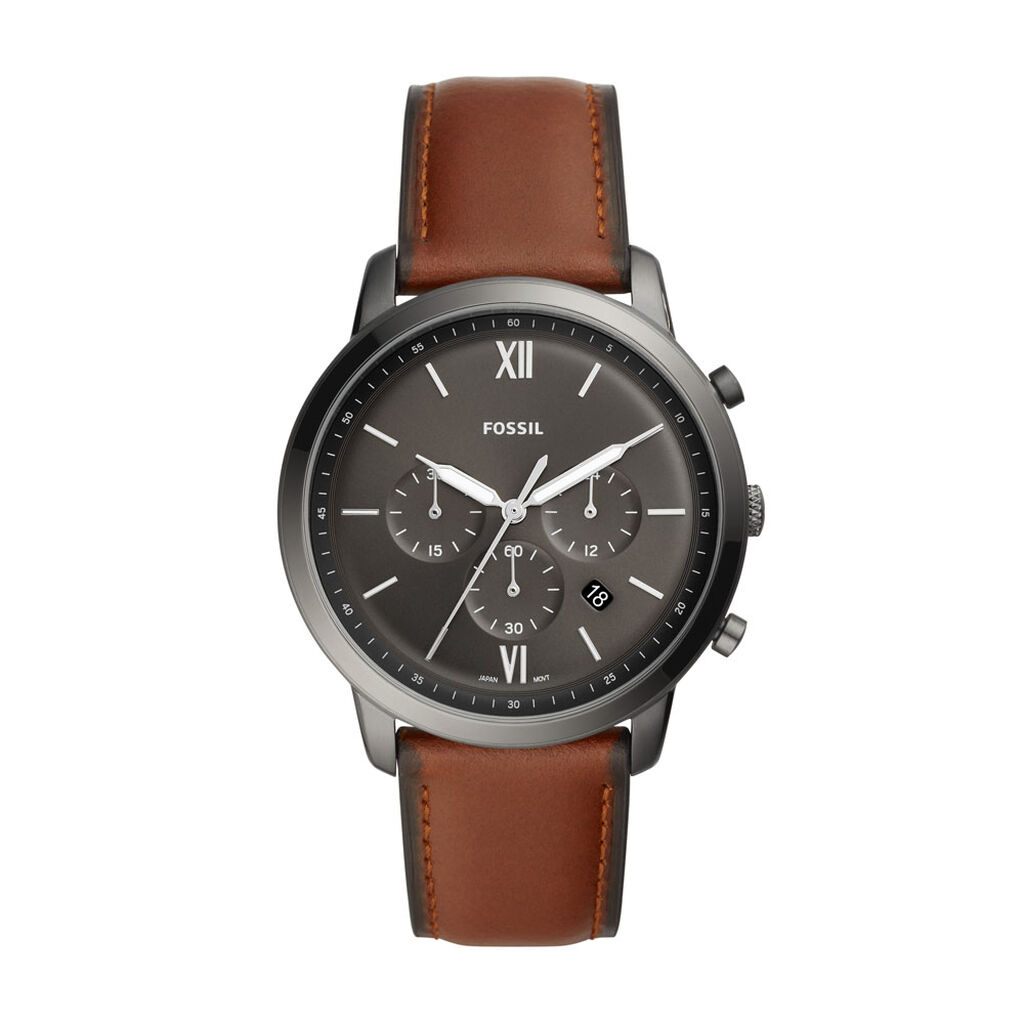 Thumbnail - FOSSIL Herrenuhr Quarz Neutra Chrono FS5512, Uhr ohne Stein