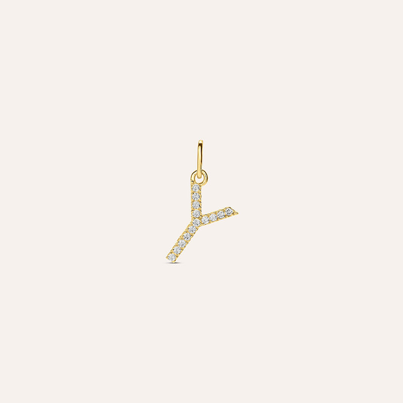 Pendente Poème Oro Giallo Cubic Zirconia - Spannringe Damen | OROVIVO
