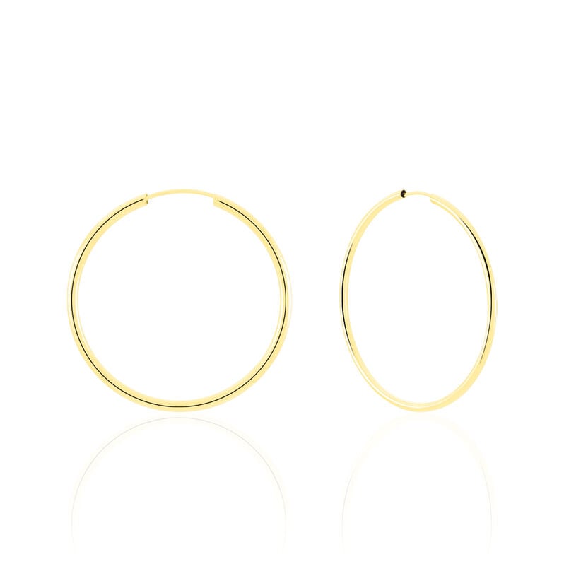 VALENCINA FLEXIBEL Damen Creolen Gold 375 (9 Karat) B 1,6 mm - Creolen Damen | OROVIVO