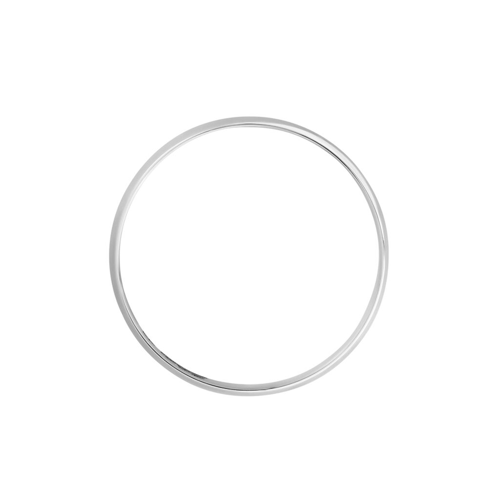 Alliance Meredithe Demi Jonc Classique Or Blanc - Spannringe Familie | OROVIVO
