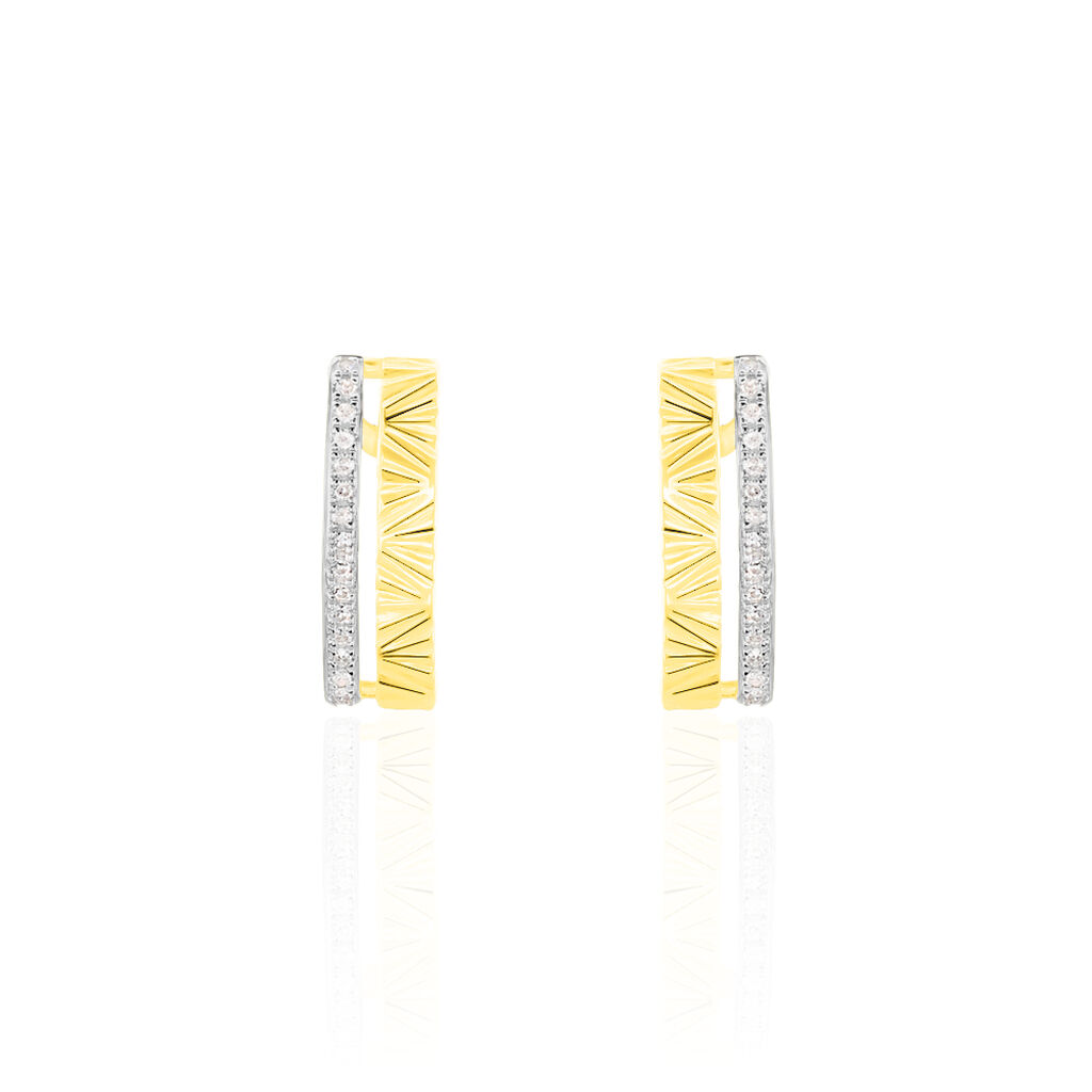 Boucles D'oreilles Or Jaune Belindala - Spannringe Damen | OROVIVO