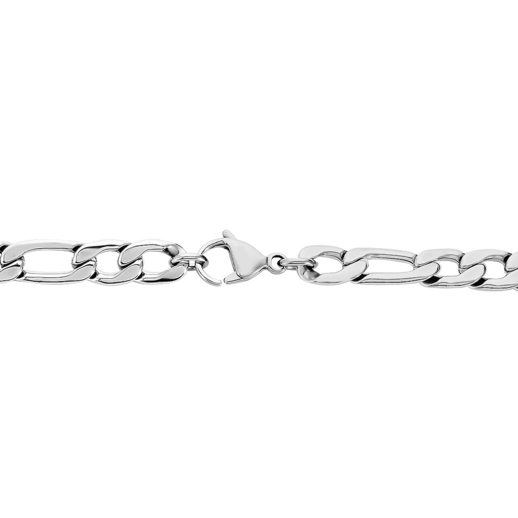 Unisex Gliederkette Figarokette Edelstahl  - Halsketten Herren | OROVIVO