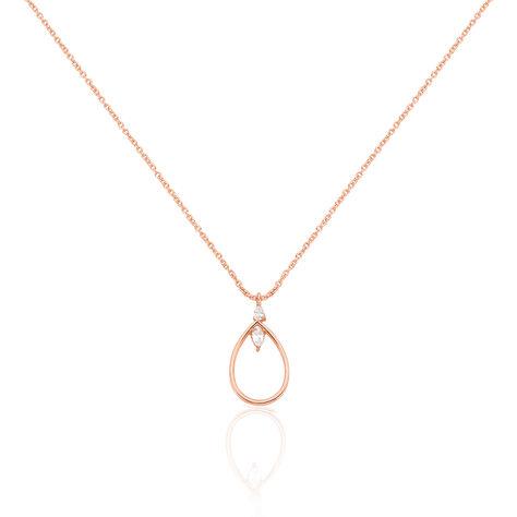 Damen Halskette Silber 925 Rosé Vergoldet - Halsketten Damen | OROVIVO