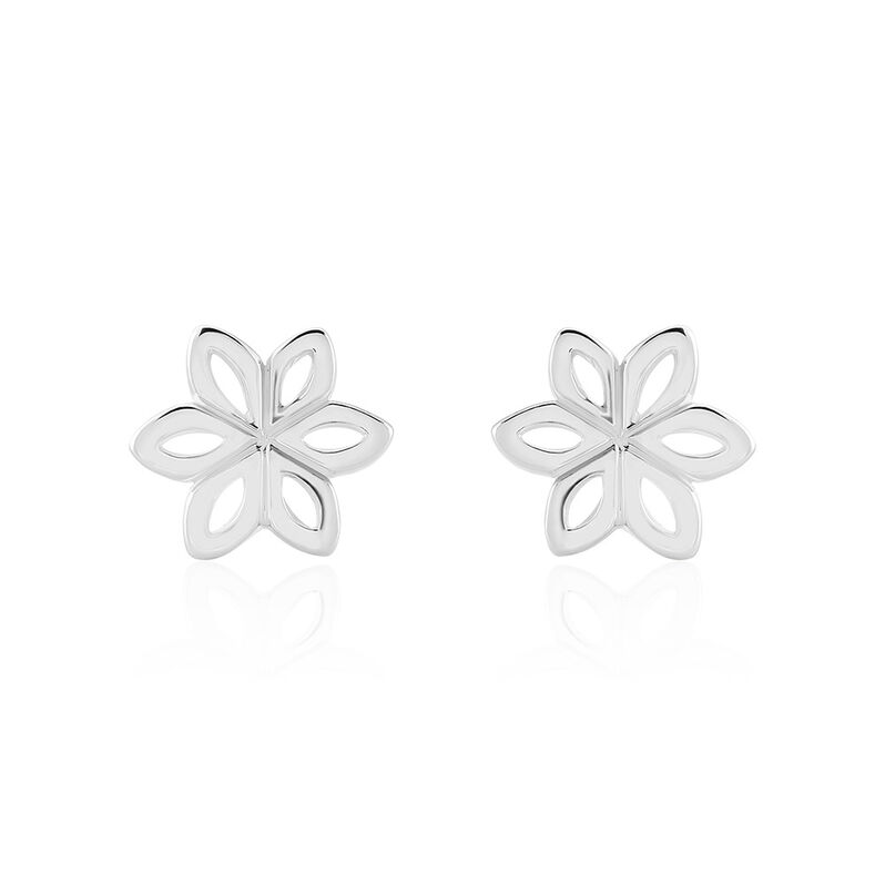 SERELITH Damen Ohrstecker Silber 925 Blume - Ohrstecker Damen | OROVIVO