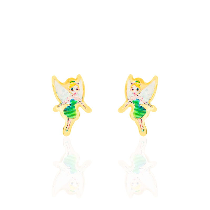 Boucles D'oreilles Puces Nahla Or Jaune - Spannringe Kinder | OROVIVO