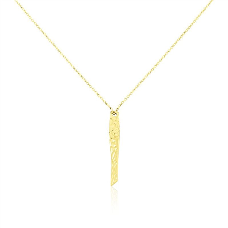 ANTOANETA Damen Collier Edelstahl vergoldet Dreieck B 1,5 mm - Halsketten Damen | OROVIVO