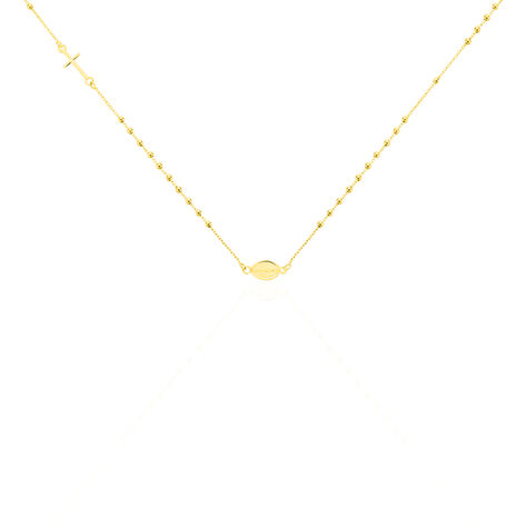 Damen Halskette Gold 375 Kreuz - Halsketten Damen | OROVIVO