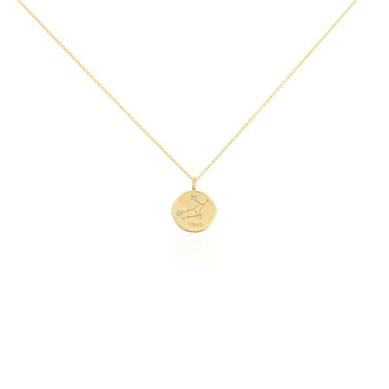 Collier Iago Plaque Or Oxydes De Zirconium - Spannringe Damen | OROVIVO
