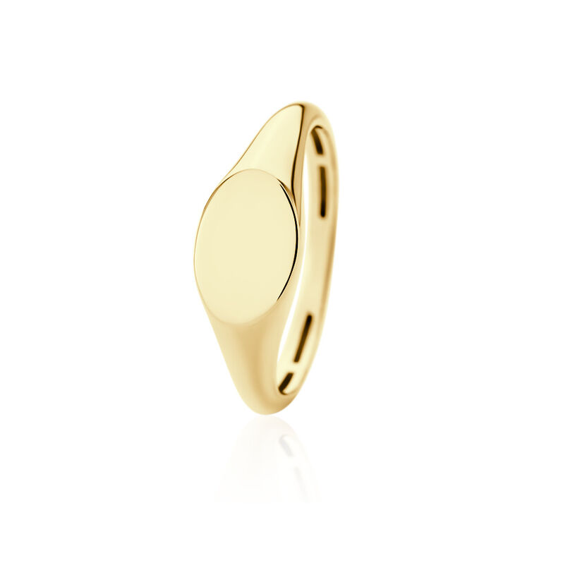 Unisex Siegelring Gold 375 - Siegelringe Unisex | OROVIVO