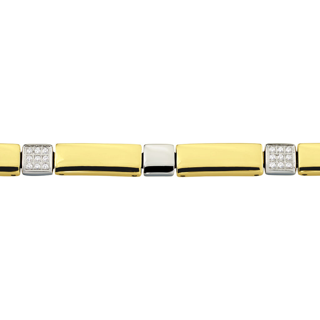 Damenarmband Edelstahl Bicolor Vergoldet - Armbänder Damen | OROVIVO