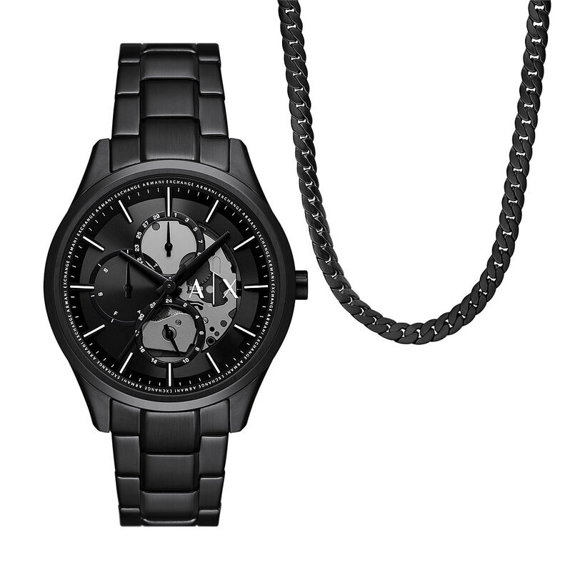 Set Orologio Al Quarzo Armani Exchange Ax7160set - Spannringe Herren | OROVIVO