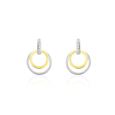 Damen Ohrstecker Gold 375 Kreis - Ohrstecker Damen | OROVIVO
