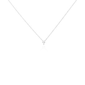 Halskette Silber 925 Rhodiniert Kreuz - Ketten mit Anhänger Familie | OROVIVO