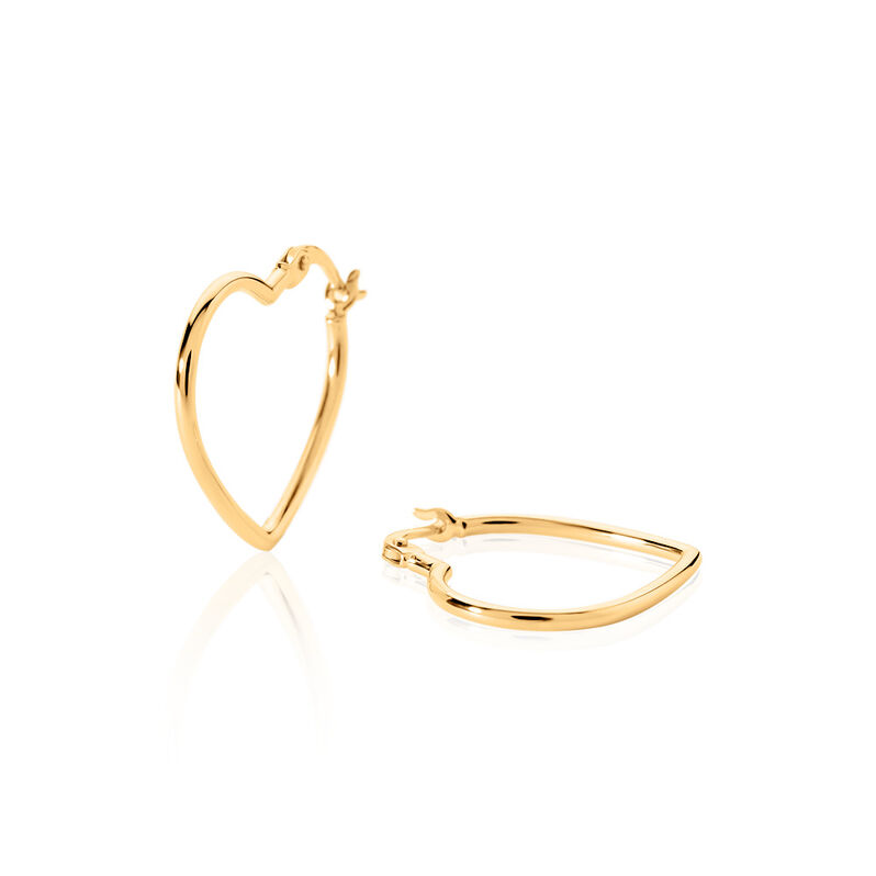 SALI Damen Creolen Gold 375 (9 Karat) - Creolen Damen | OROVIVO