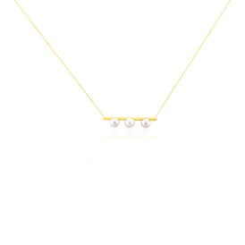 Damen Halskette Gold 375 Zuchtperle - Ketten mit Anhänger Damen | OROVIVO