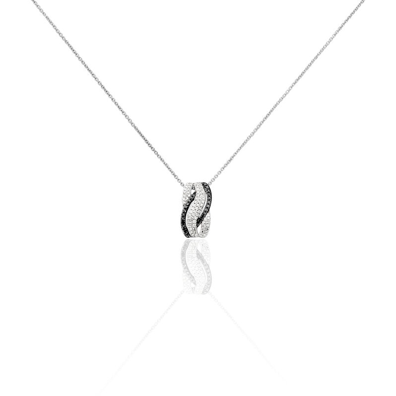 Collier Or Blanc Diamant - Spannringe Damen | OROVIVO