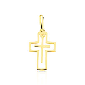 Anhänger Gold 375 Kreuz - Kreuzanhänger Damen | OROVIVO