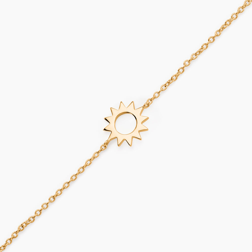 Bracelet Plaque Or Adelinda Soleil - Spannringe Damen | OROVIVO