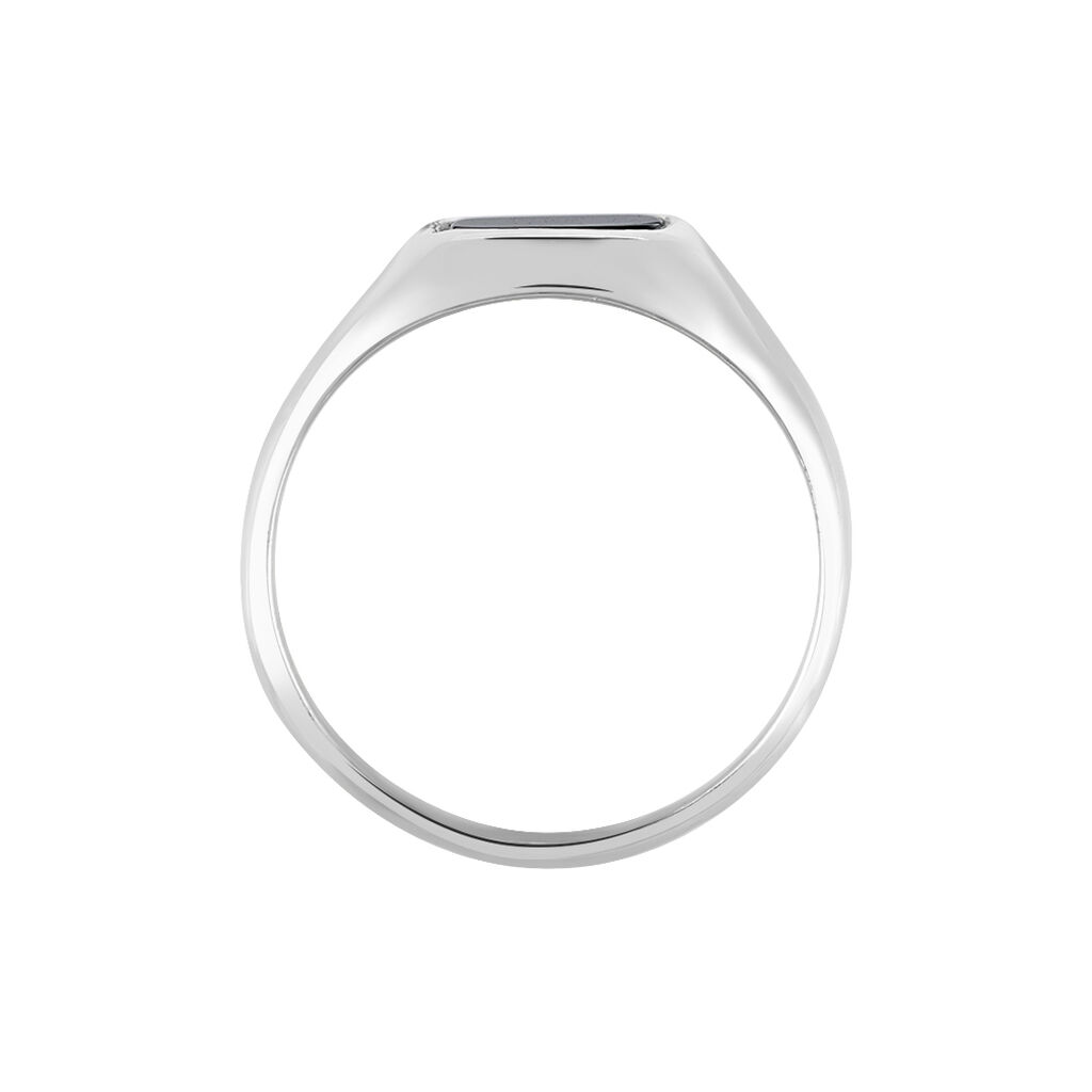 Chevalière Argent Et Pierre -  Damen | OROVIVO