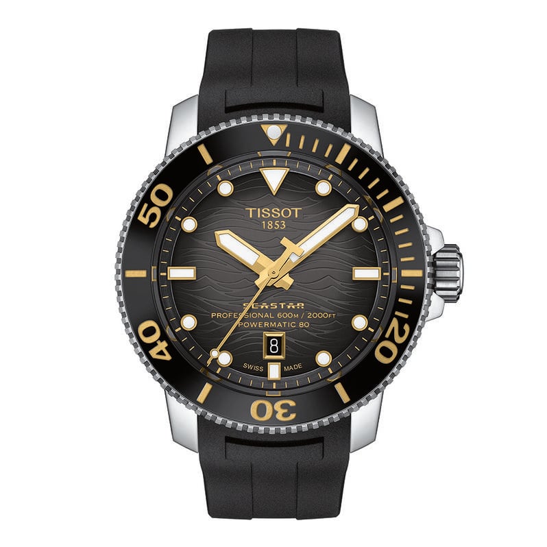 TISSOT Herrenuhr Tissot Seastar 200 T1206071744101 Automatik - Armbanduhren Herren | OROVIVO