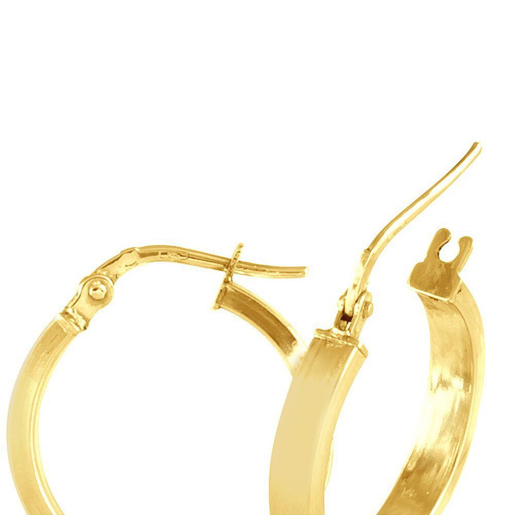 Damen Creolen Gold 375 - Creolen Damen | OROVIVO
