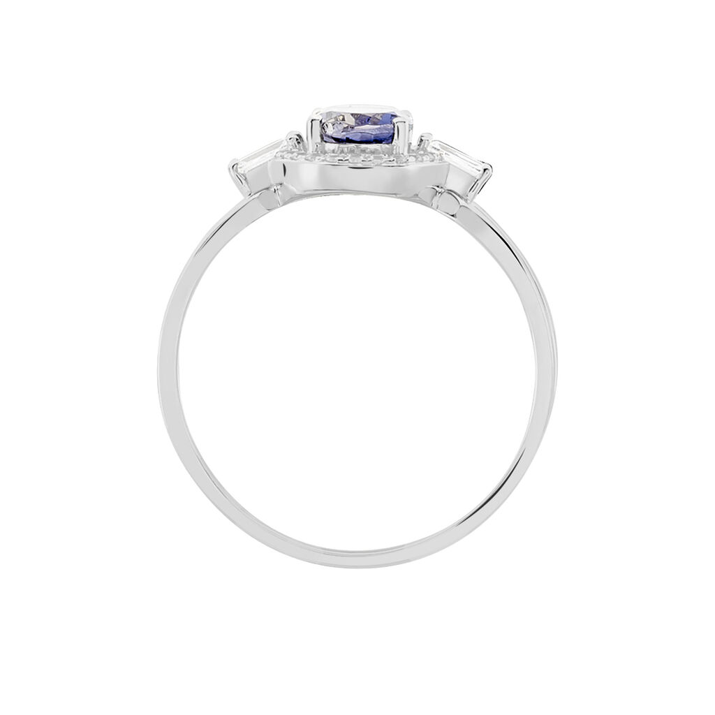 Bague Or Weiss Dally Iolite Oxydes - Spannringe Damen | OROVIVO