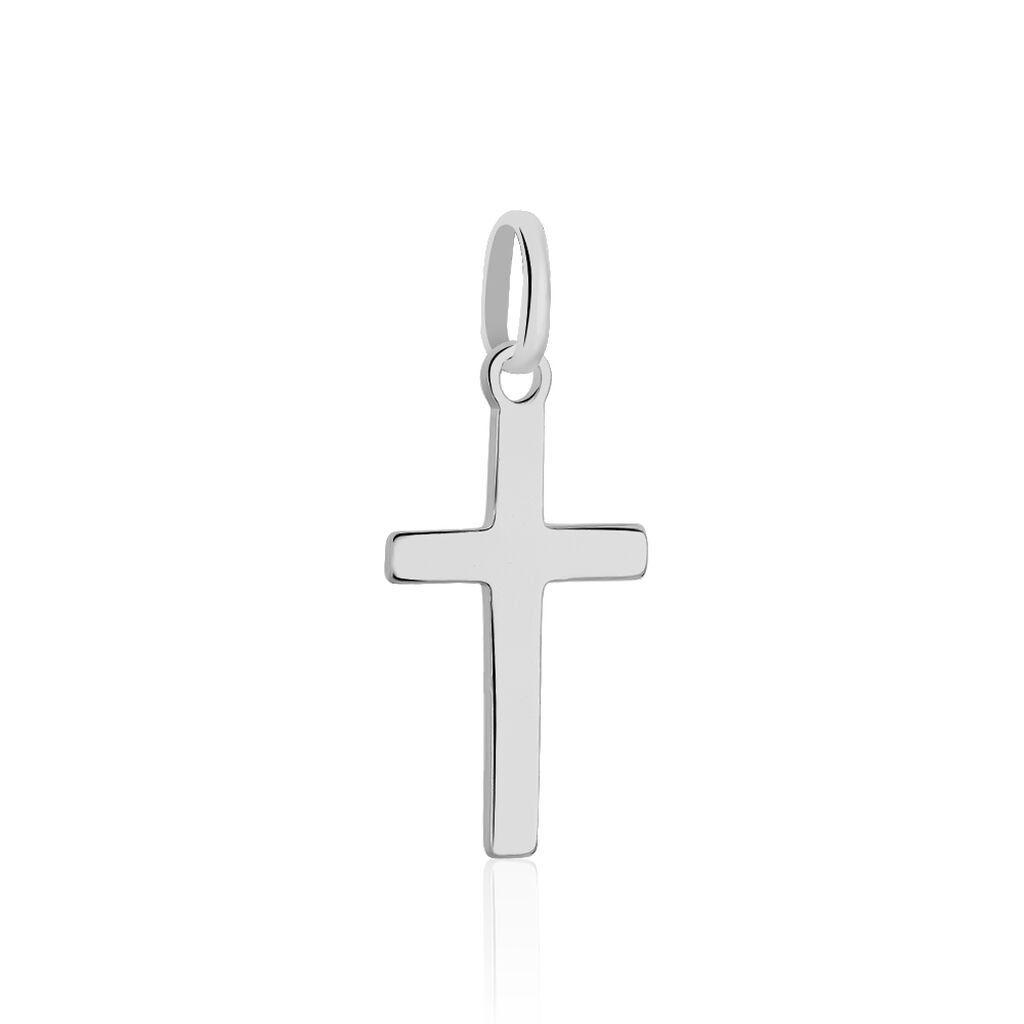 Kreuz Anhänger Silber 925 rhodiniert Barbara - Schmuckanhänger Unisex | OROVIVO