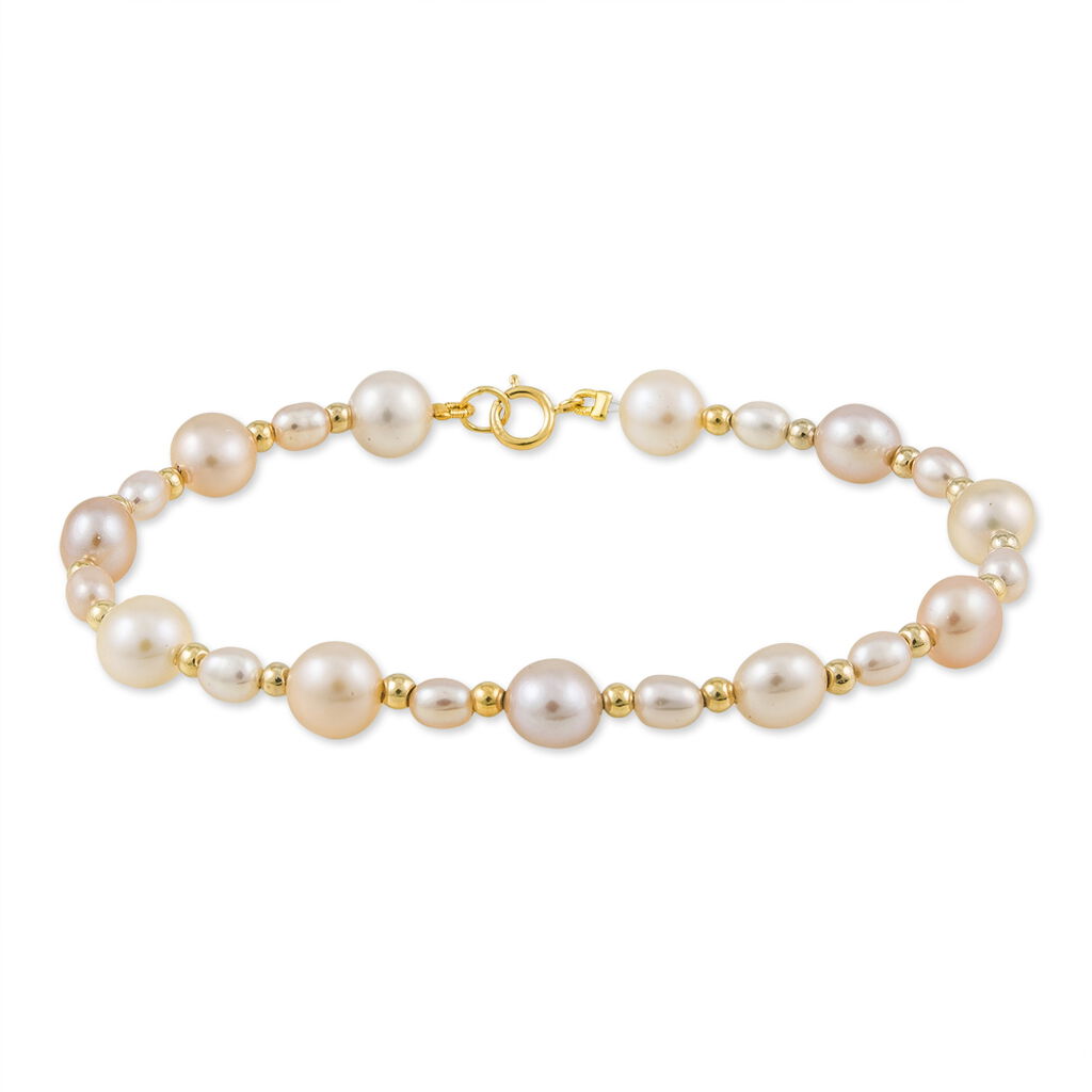 Bracelet Anne-thereseae Or Jaune Perle De Culture - Spannringe Damen | OROVIVO