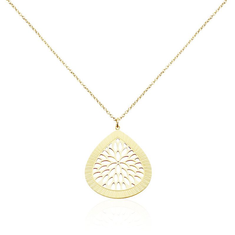 Collier Sautoir Acier Doré Iwona - Spannringe Damen | OROVIVO