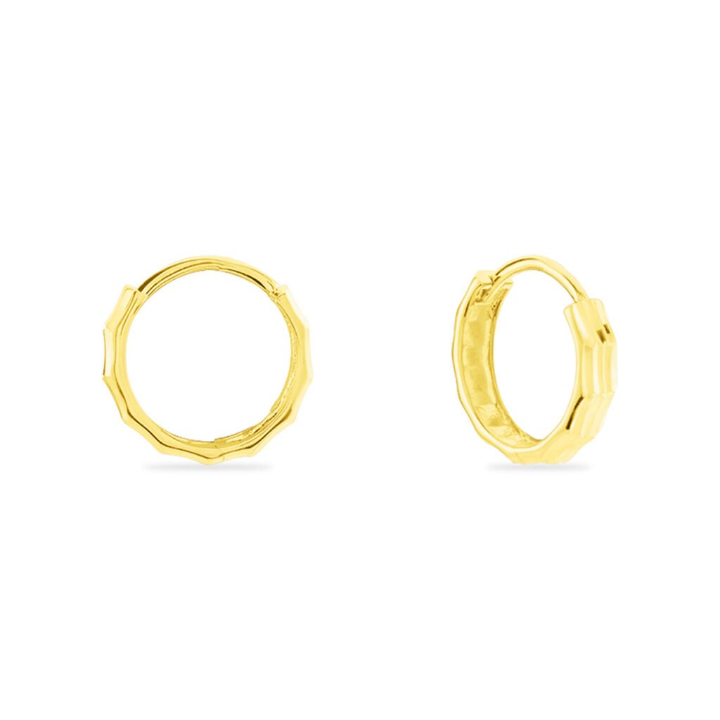 CREOLE OV Damen Creolen Gold 375 (9 Karat)