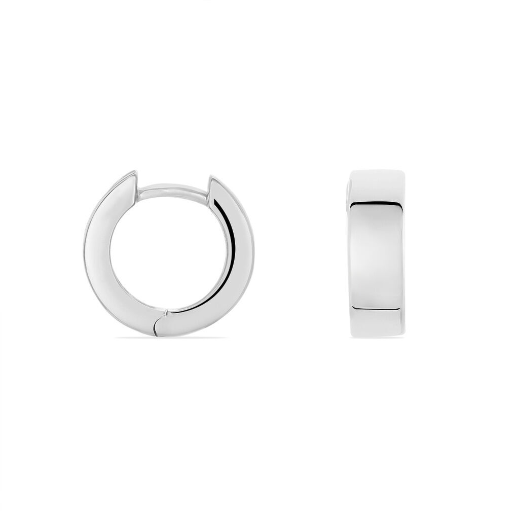 Damen Creolen Silber 925 B 4 mm