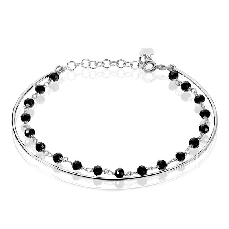 Bracelet Suzie Argent Jonc Et Chaine - Spannringe Damen | OROVIVO