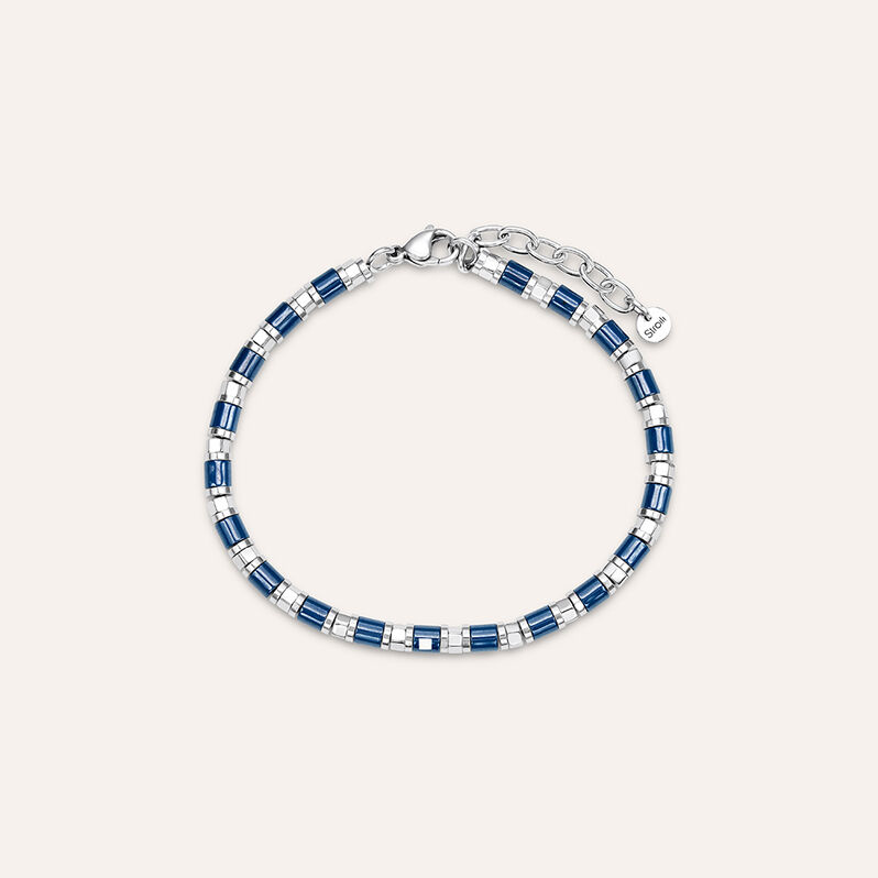 Bracciale Man Code Acciaio - Spannringe Herren | OROVIVO