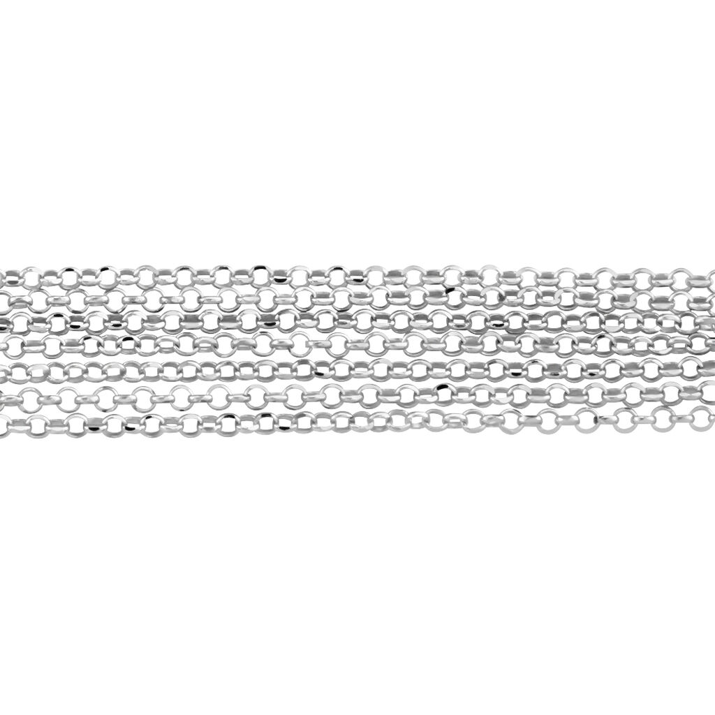 Damenarmband Silber 925 L 20cm mehrreihig Ilona