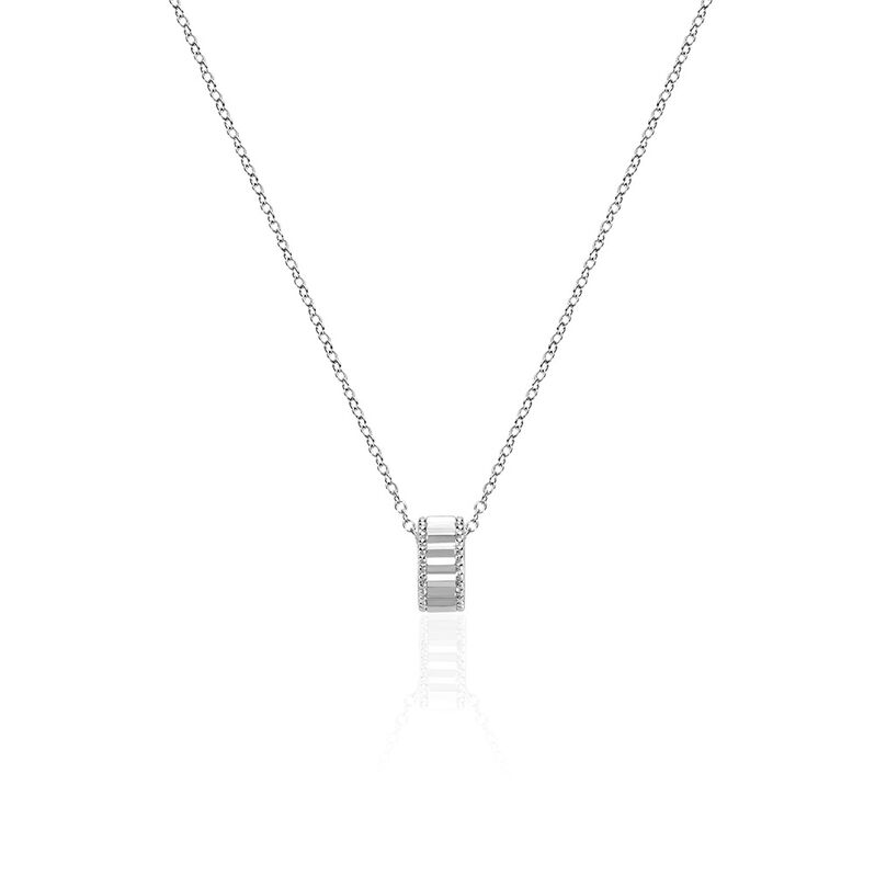 ZIRELLE Damen Collier Silber 925 Kreis - Halsketten Damen | OROVIVO