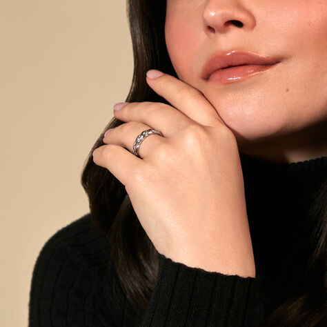 VITTORIA Damen Ring Edelstahl B 4,3 mm - Ringe Damen | OROVIVO